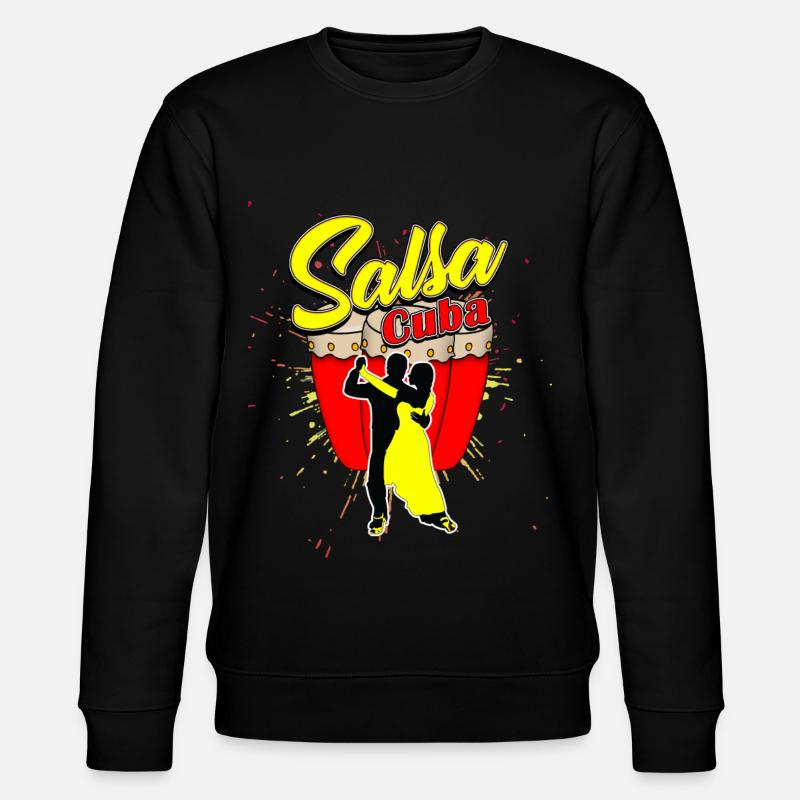 salsa - Sweat bio CHANGER Stanley/Stella Unisexe - noir