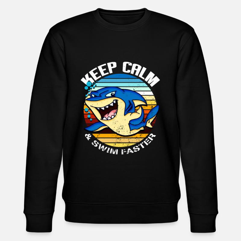 requin - Sweat bio CHANGER Stanley/Stella Unisexe - noir