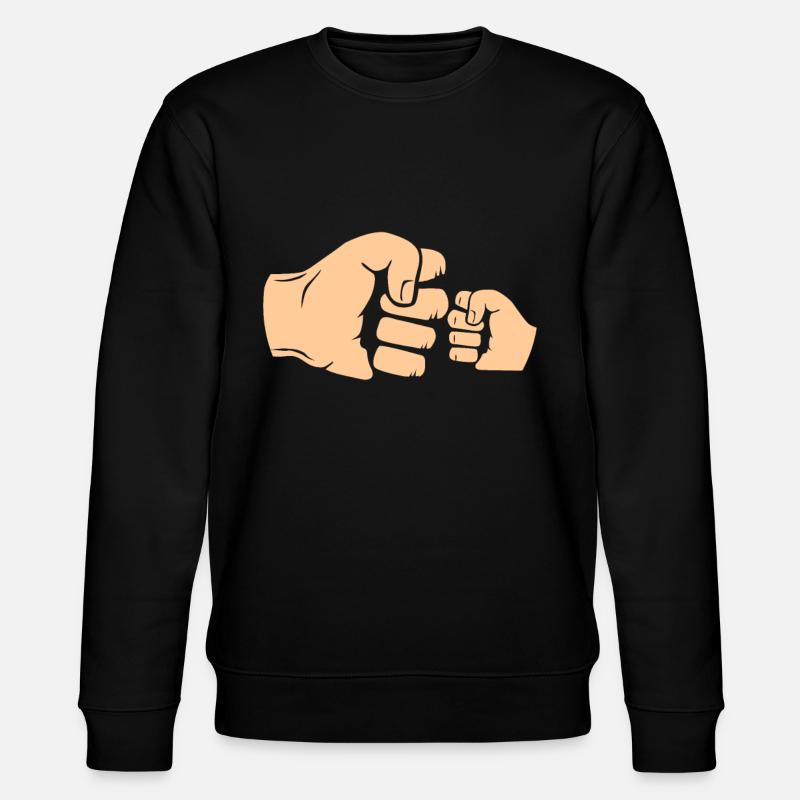 Vérification du poing - Sweat bio CHANGER Stanley/Stella Unisexe - noir