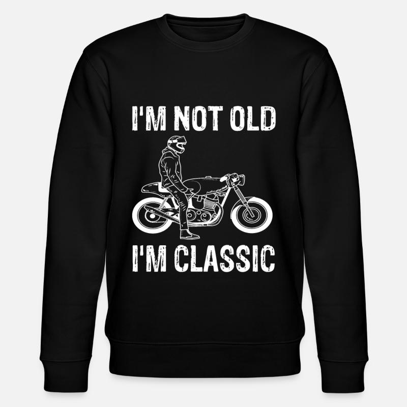 moto - Sweat bio CHANGER Stanley/Stella Unisexe - noir