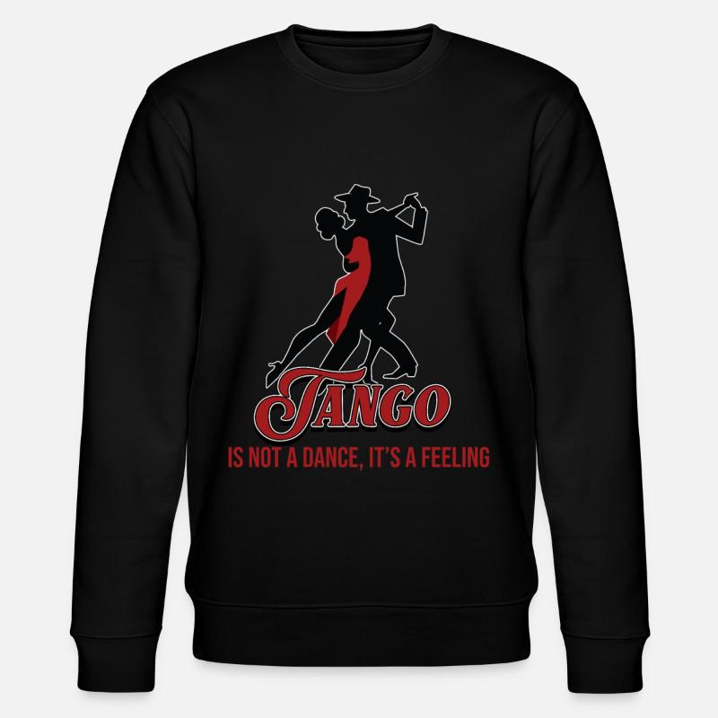 Tango, Tango Tänzer - Stanley/Stella Unisex Bio-Sweatshirt CHANGER  - Schwarz