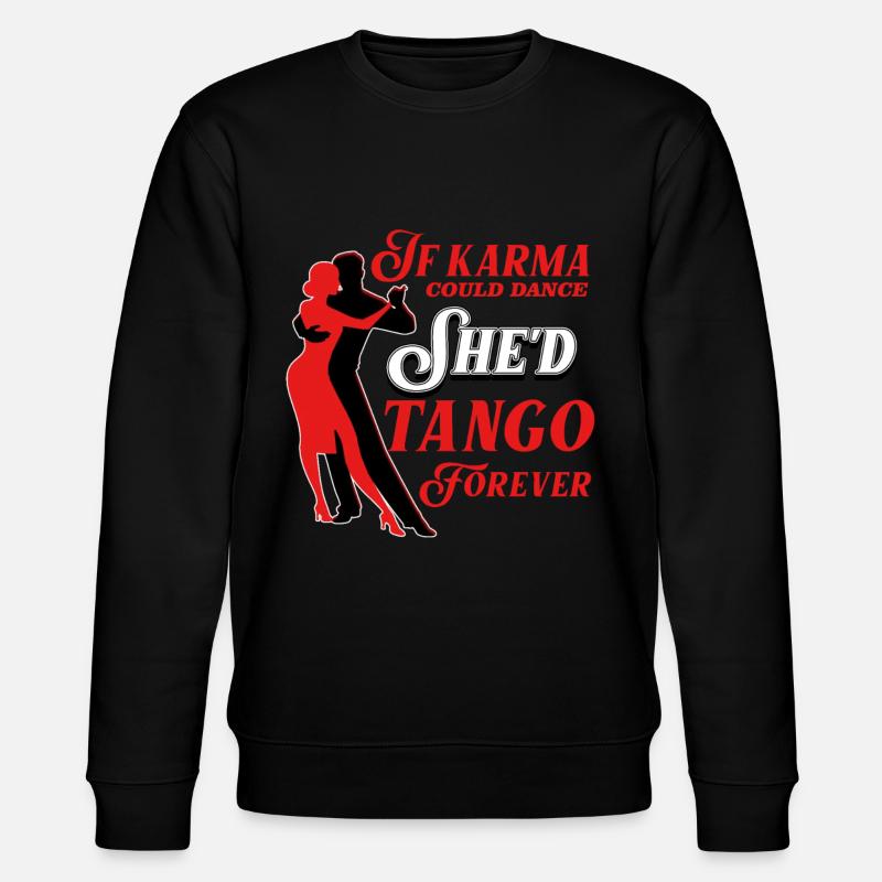 Tango, Tango Tänzer - Stanley/Stella Unisex Bio-Sweatshirt CHANGER  - Schwarz