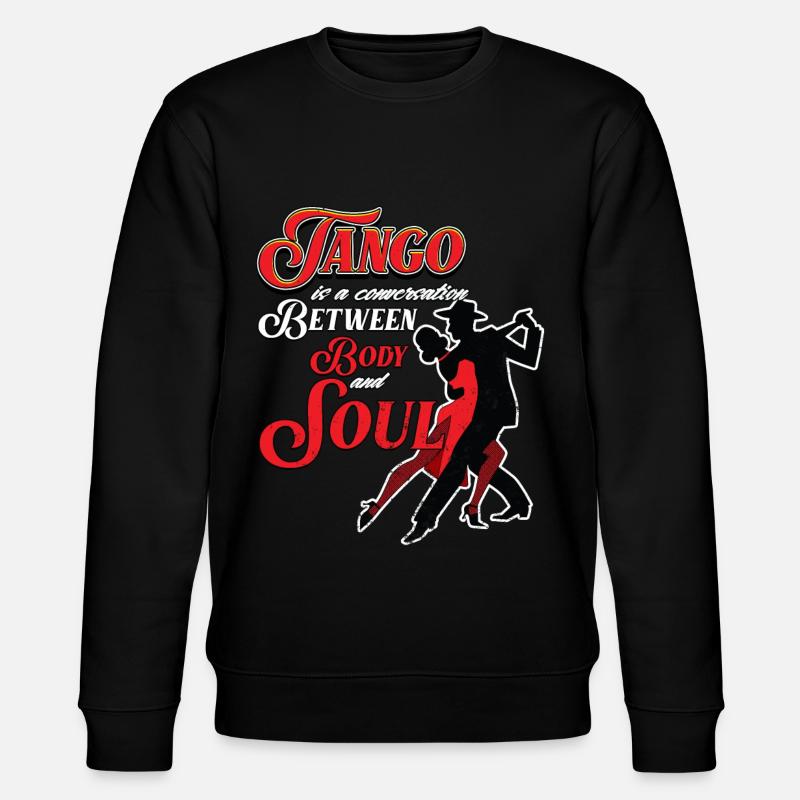 Tango, tango dancers - Stanley/Stella CHANGER Unisex Organic Sweatshirt - black