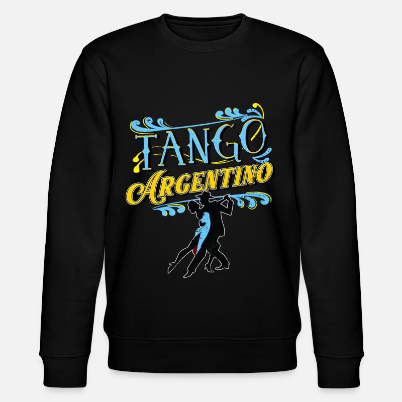 Tango, Tango Tänzer - Stanley/Stella Unisex Bio-Sweatshirt CHANGER  - Schwarz