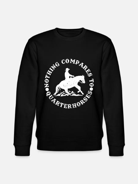 Western riding - Stanley/Stella CHANGER Unisex Organic Sweatshirt - black