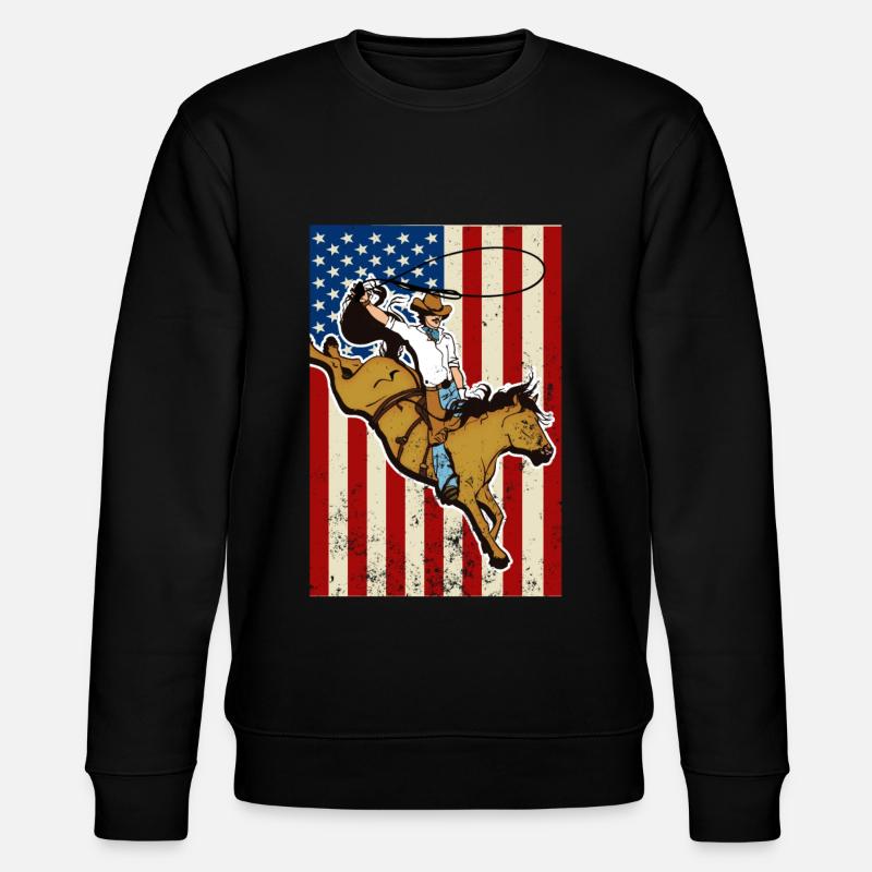 équitation Western - Sweat bio CHANGER Stanley/Stella Unisexe - noir