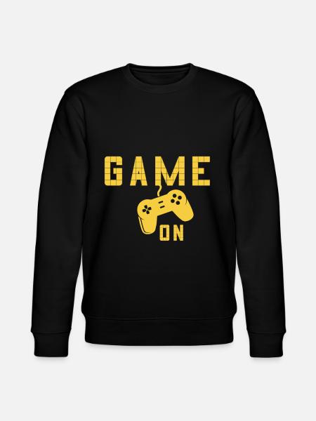 Gamer - Game on - Stanley/Stella Unisex Bio-Sweatshirt CHANGER  - Schwarz