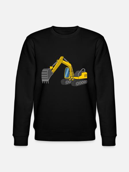 Excavator - Stanley/Stella CHANGER Unisex Organic Sweatshirt - black