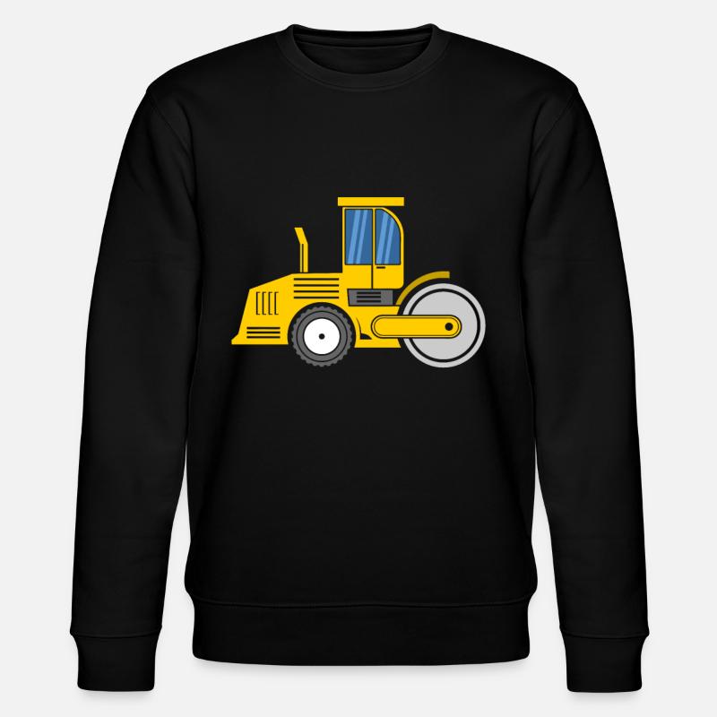 Steamroller - Stanley/Stella CHANGER Unisex Organic Sweatshirt - black
