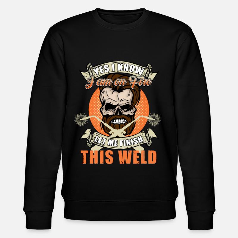 Welding - Stanley/Stella CHANGER Unisex Organic Sweatshirt - black