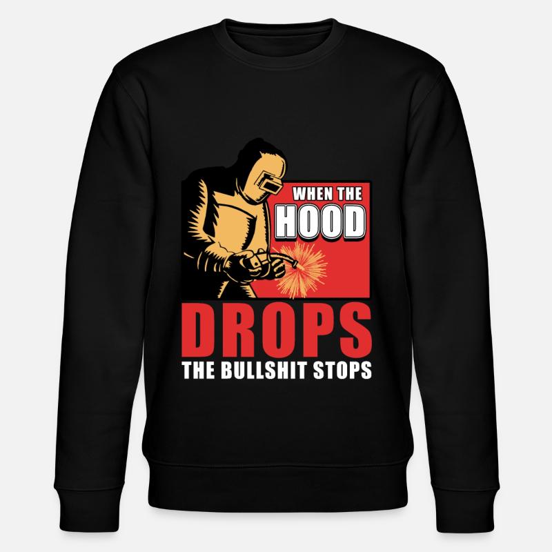 Welding - Stanley/Stella CHANGER Unisex Organic Sweatshirt - black