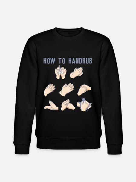 How to handrup - Stanley/Stella CHANGER Unisex Organic Sweatshirt - black