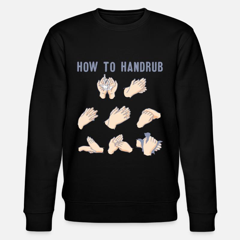 How to handrup - Sweat bio CHANGER Stanley/Stella Unisexe - noir