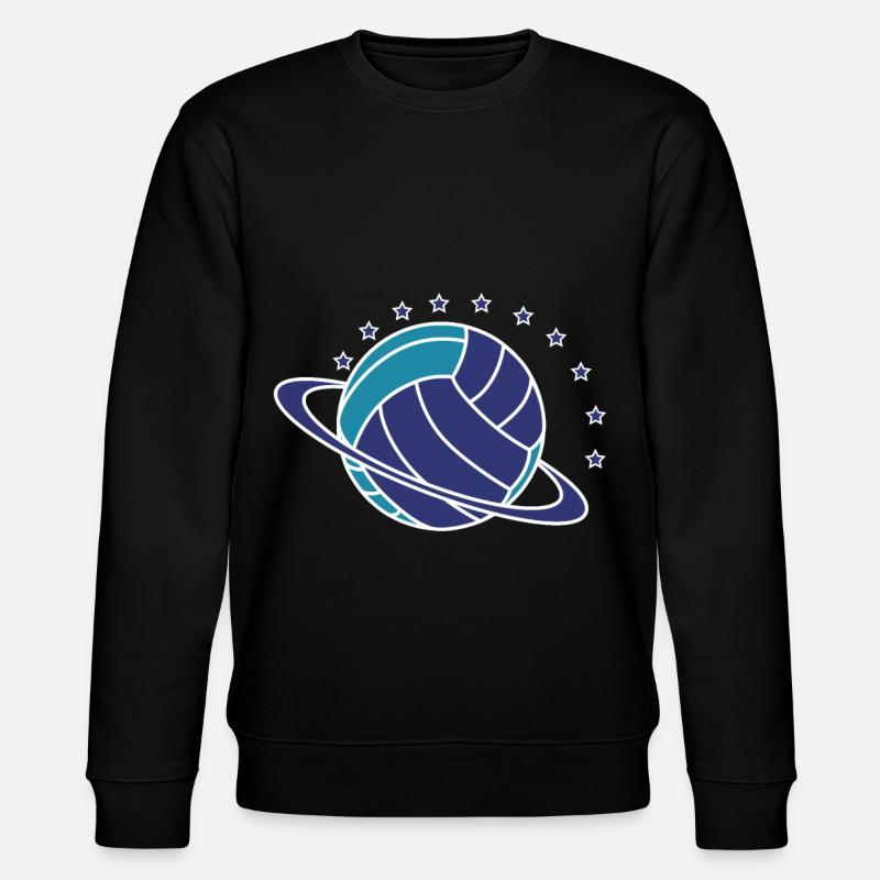 Planet ball - Stanley/Stella CHANGER Unisex Organic Sweatshirt - black