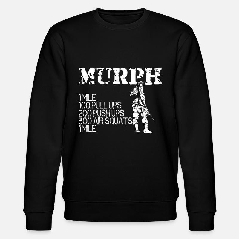 Fitness - WOD Murph - Sweat bio CHANGER Stanley/Stella Unisexe - noir