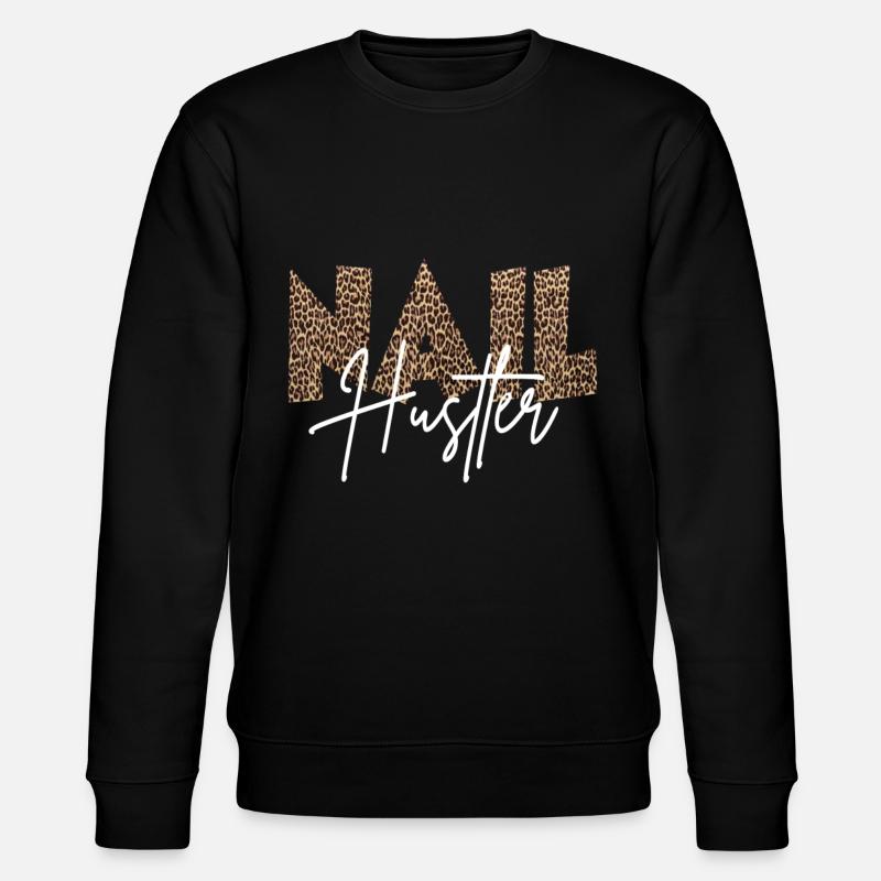 Fingernägel - Stanley/Stella Unisex Bio-Sweatshirt CHANGER  - Schwarz