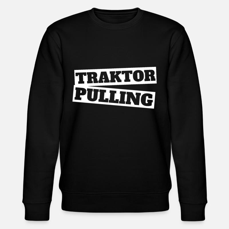 Traktor Pulling - Stanley/Stella Unisex Bio-Sweatshirt CHANGER  - Schwarz