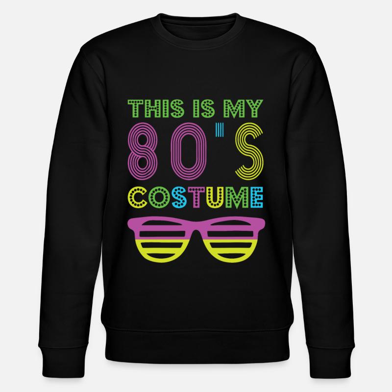 Costume des années 80 - Sweat bio CHANGER Stanley/Stella Unisexe - noir