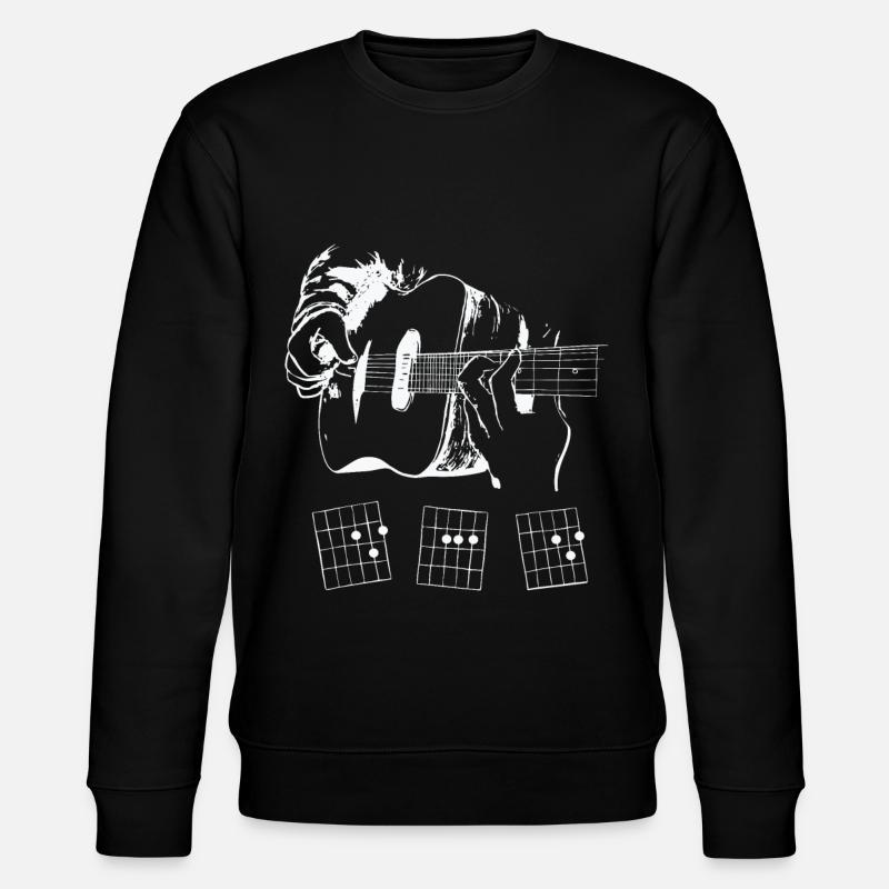 Guitariste - Sweat bio CHANGER Stanley/Stella Unisexe - noir