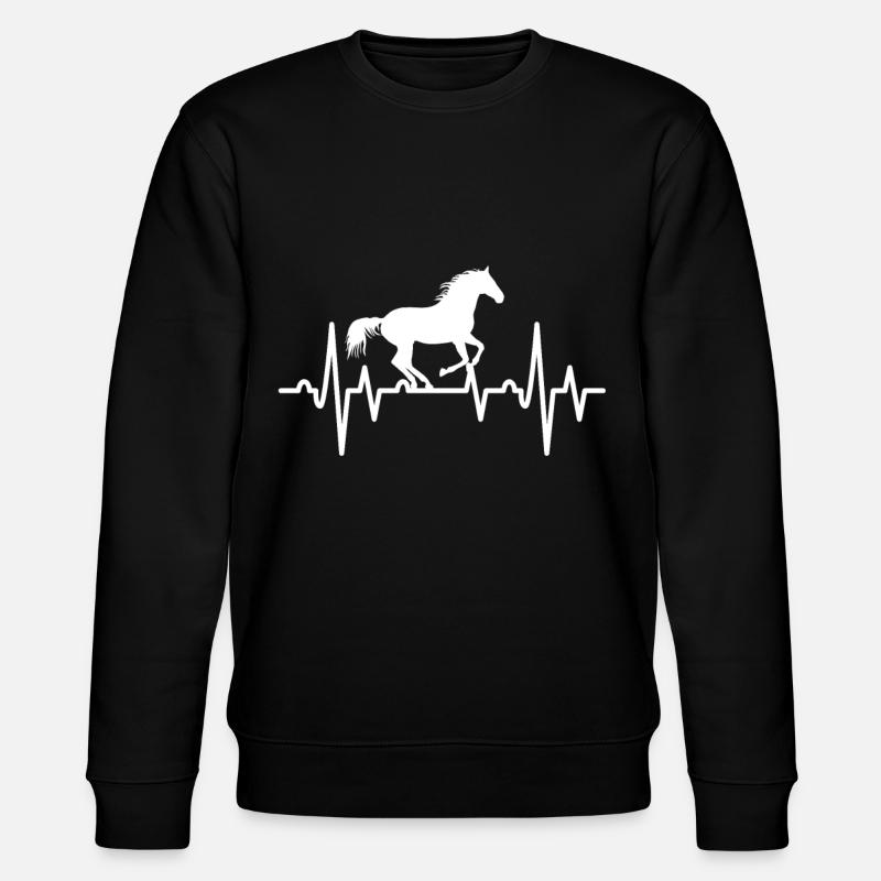 Fille d'équitation - Sweat bio CHANGER Stanley/Stella Unisexe - noir