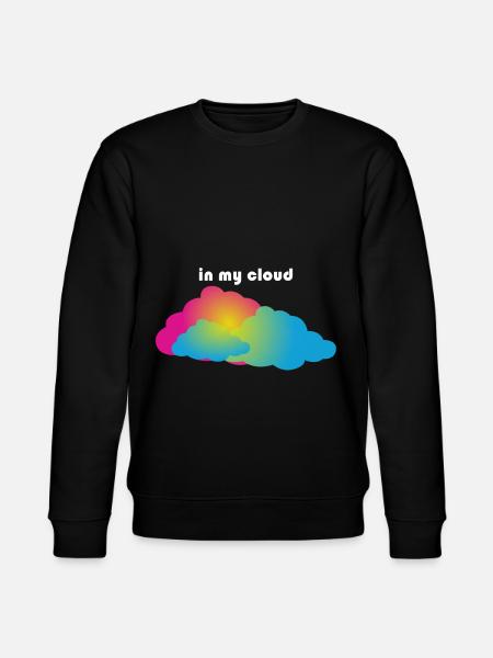 dans mon nuage - Sweat bio CHANGER Stanley/Stella Unisexe - noir