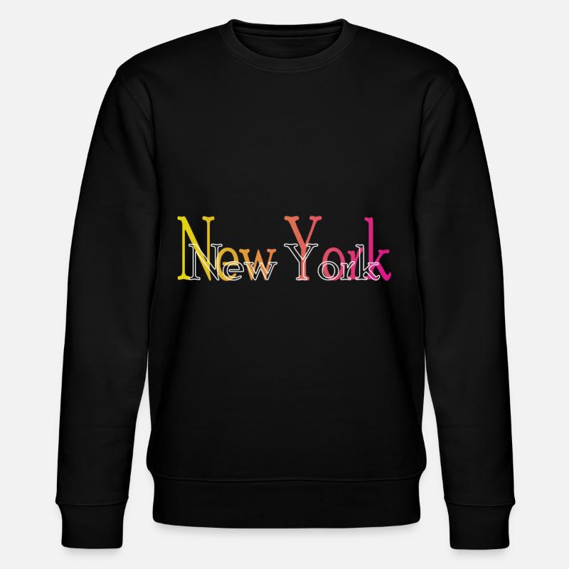 New York - Sweat bio CHANGER Stanley/Stella Unisexe - noir