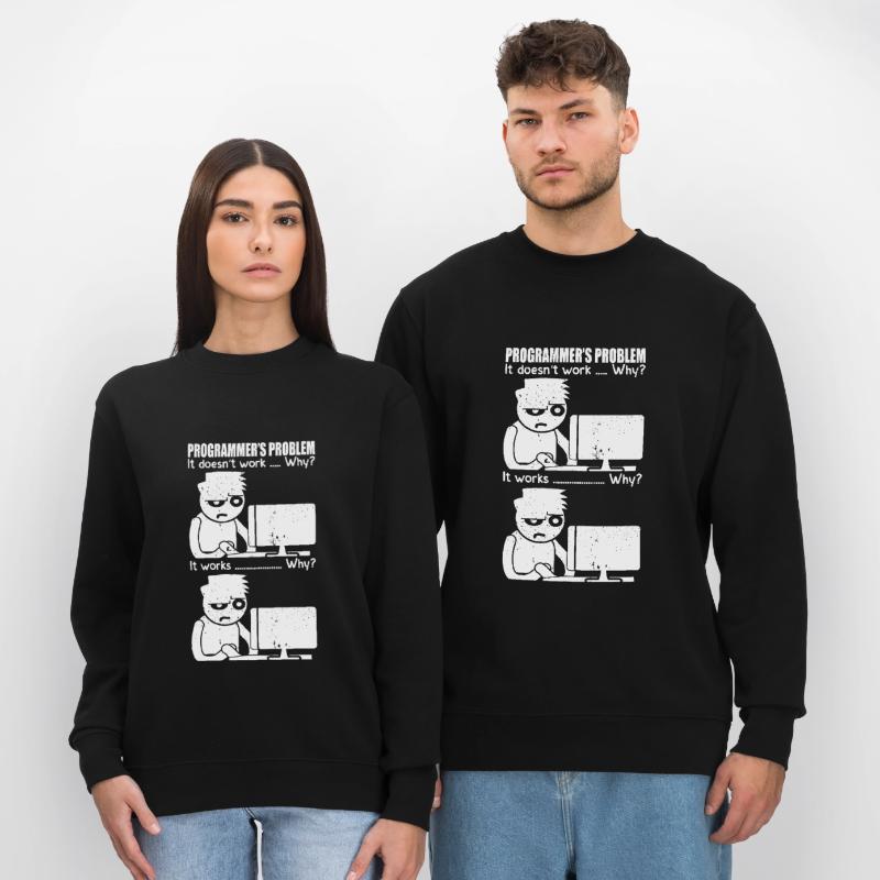 Programmer meme computer computer scientist Stanley/Stella CHANGER Unisex Organic Sweatshirt