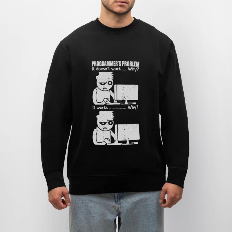 Programmer meme computer computer scientist Stanley/Stella CHANGER Unisex Organic Sweatshirt