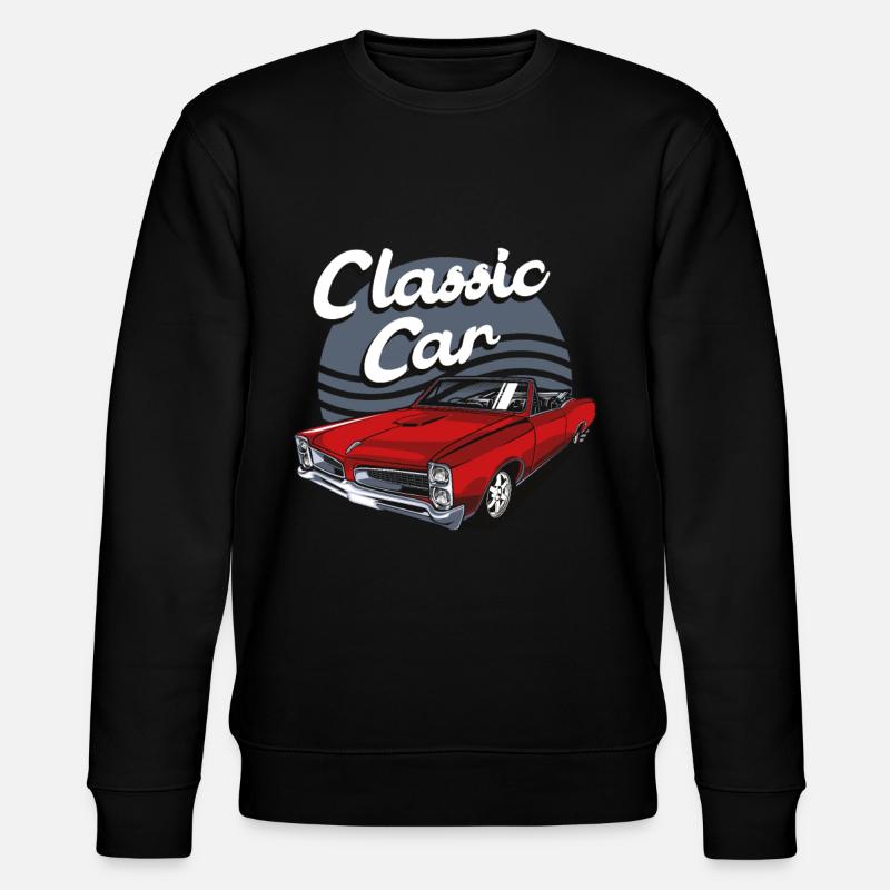 Classic Car - Stanley/Stella Unisex Bio-Sweatshirt CHANGER  - Schwarz