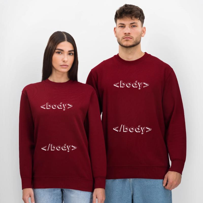html css geek programming Stanley/Stella CHANGER Unisex Organic Sweatshirt