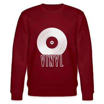 vinyle - Sweat bio CHANGER Stanley/Stella Unisexe - bordeaux - Devant - Nik (191cm) & Marisol (170cm)