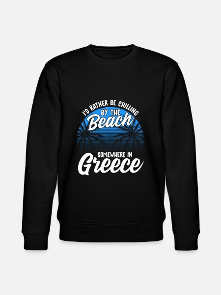 Greece - Stanley/Stella CHANGER Unisex Organic Sweatshirt - black