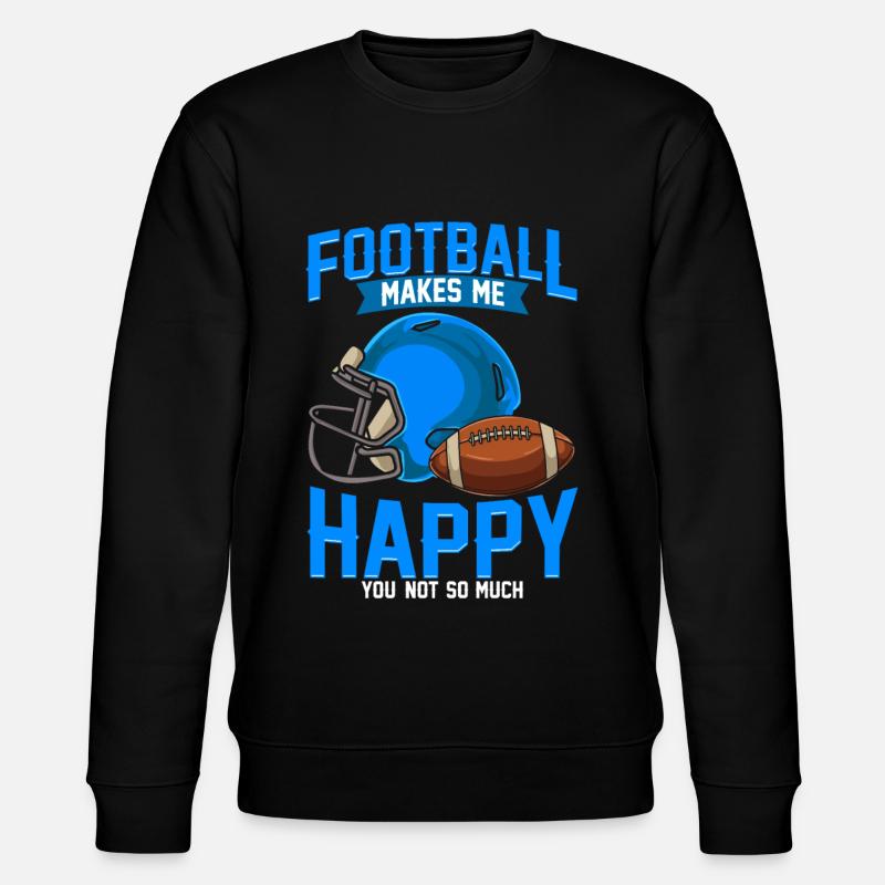 Football américain - Sweat bio CHANGER Stanley/Stella Unisexe - noir
