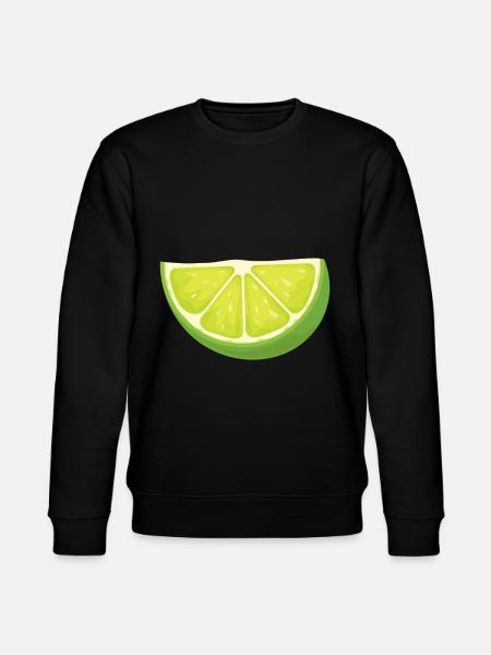 Lime costume lime - Stanley/Stella CHANGER Unisex Organic Sweatshirt - black