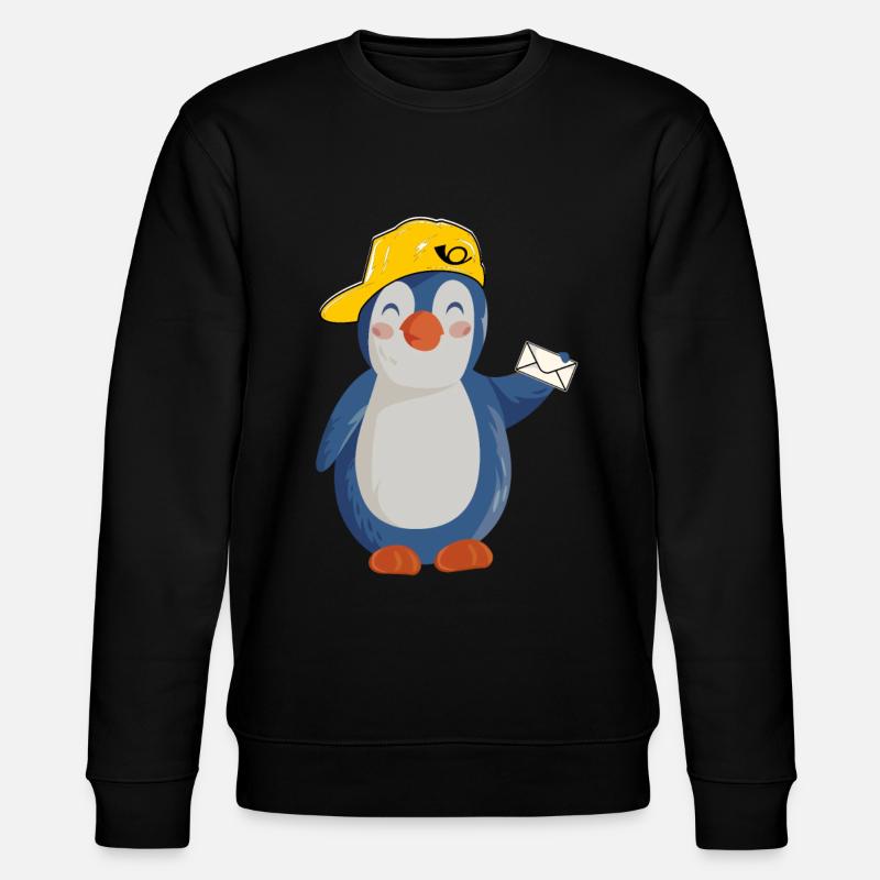 Postier Postman Postman Funny Pingu - Sweat bio CHANGER Stanley/Stella Unisexe - noir