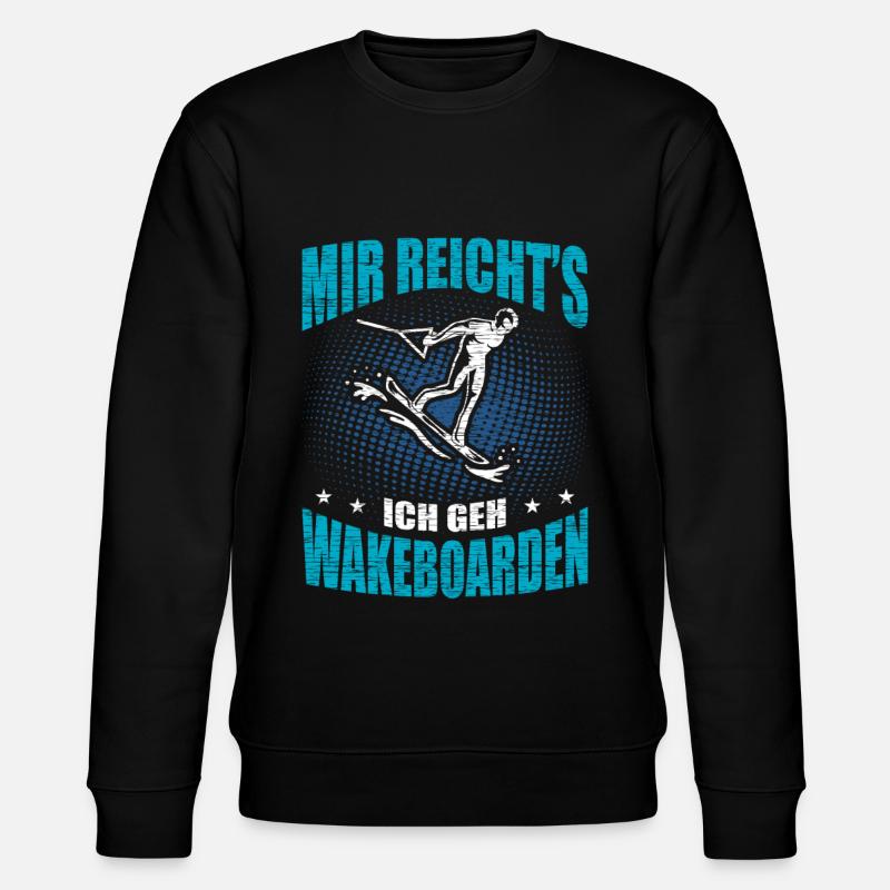 Wakeboarder - Stanley/Stella Unisex Bio-Sweatshirt CHANGER  - Schwarz