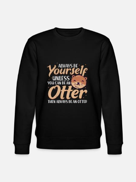 loutre - Sweat bio CHANGER Stanley/Stella Unisexe - noir