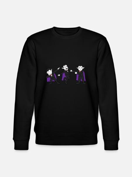 Dancing Vampire - Stanley/Stella Unisex Bio-Sweatshirt CHANGER - Schwarz