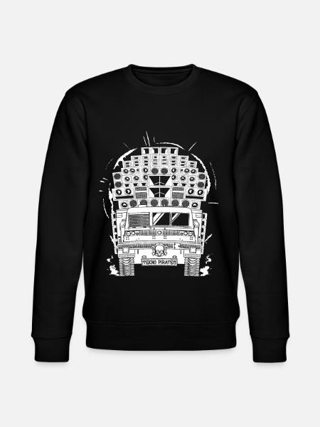 Tekno Pirates - Stanley/Stella CHANGER Unisex Organic Sweatshirt - black