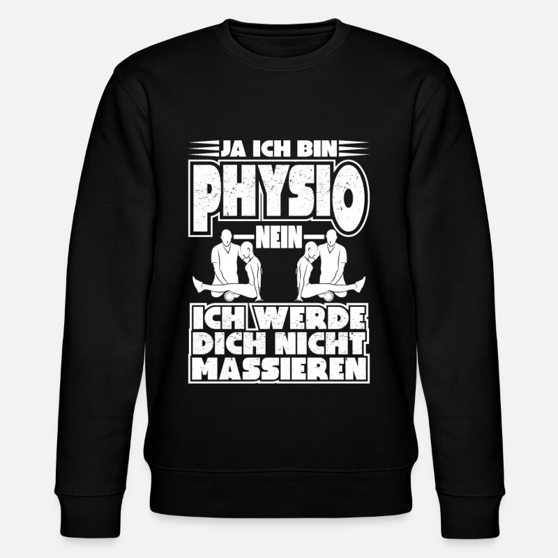Physio Physiotherapeut - Stanley/Stella Unisex Bio-Sweatshirt CHANGER  - Schwarz