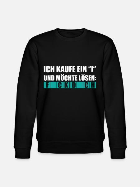 Fick dich - Stanley/Stella Unisex Bio-Sweatshirt CHANGER  - Schwarz