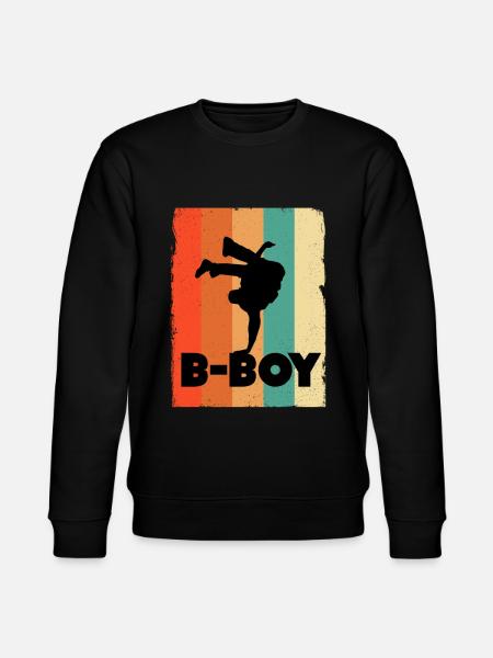 Breakdance kids - Stanley/Stella CHANGER Unisex Organic Sweatshirt - black