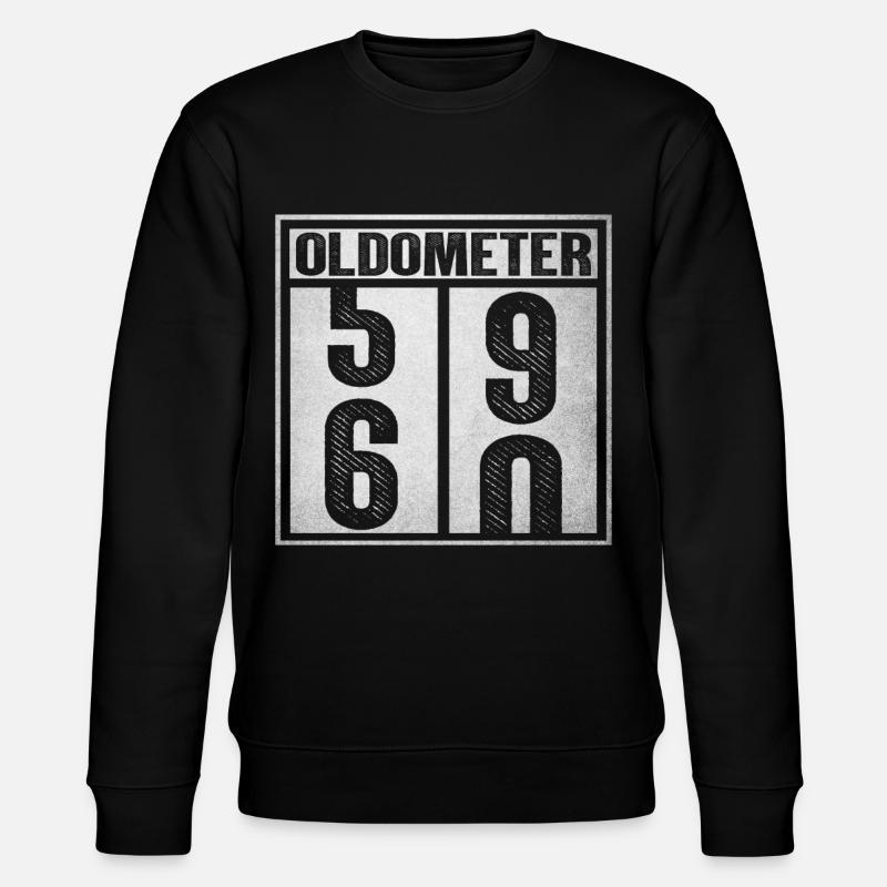 Oldomètre 59-60 - Sweat bio CHANGER Stanley/Stella Unisexe - noir