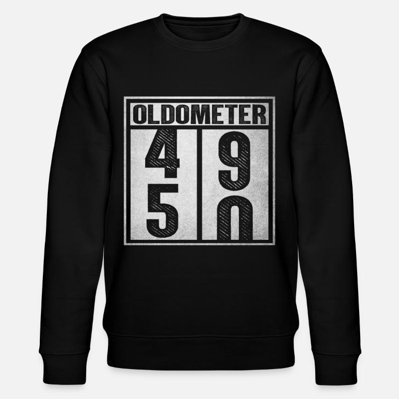Oldomètre 49-50 - Sweat bio CHANGER Stanley/Stella Unisexe - noir