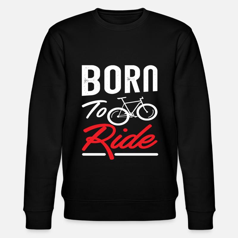 bicycle - Stanley/Stella CHANGER Unisex Organic Sweatshirt - black