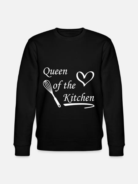 Queen of the Kitchen - Stanley/Stella CHANGER Unisex Organic Sweatshirt - black