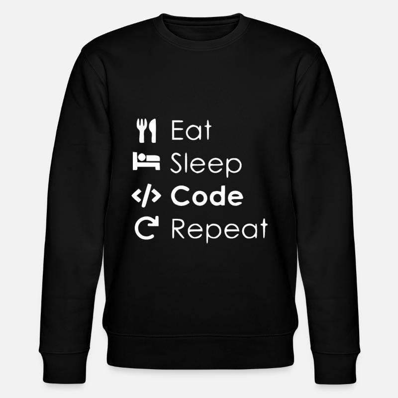 Programming - Stanley/Stella CHANGER Unisex Organic Sweatshirt - black