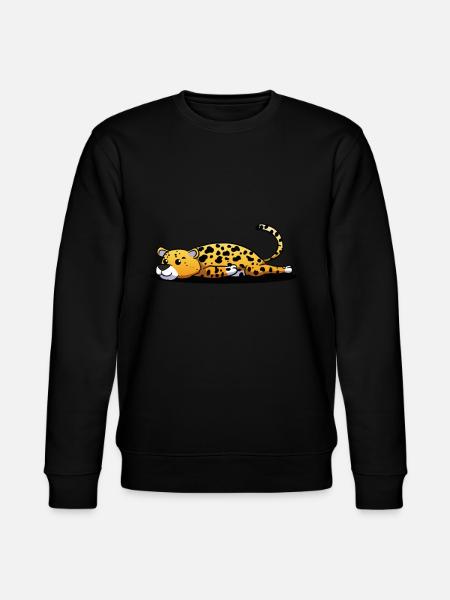 leopard - Stanley/Stella CHANGER Unisex Organic Sweatshirt - black