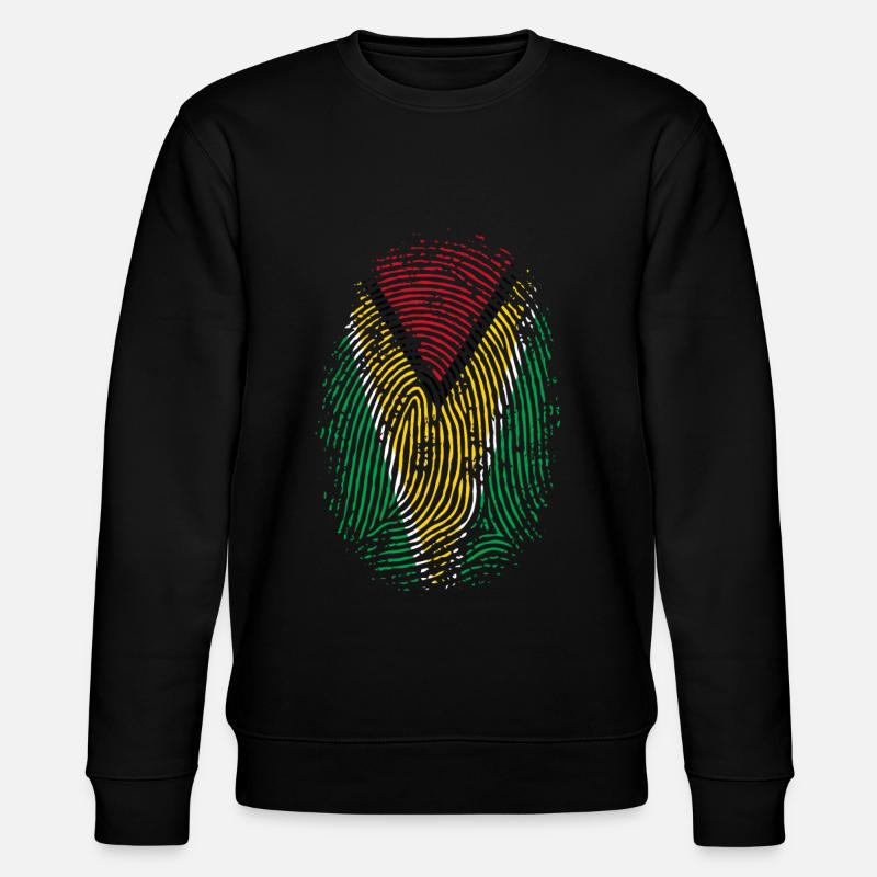 TEAM GUYANE - Sweat bio CHANGER Stanley/Stella Unisexe - noir