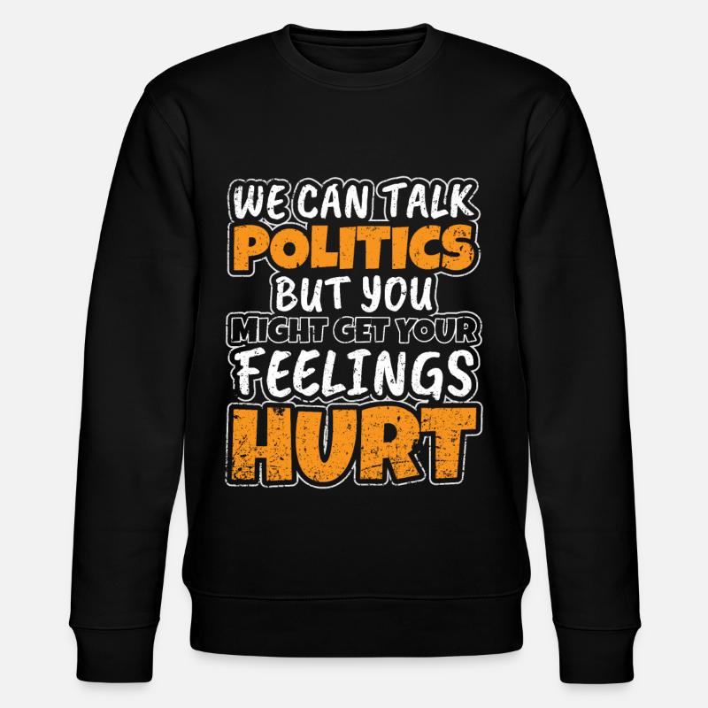 Politik - Stanley/Stella Unisex Bio-Sweatshirt CHANGER  - Schwarz